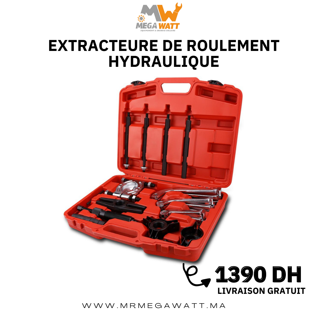Extracteur de roulement hydraulique 25 pcs