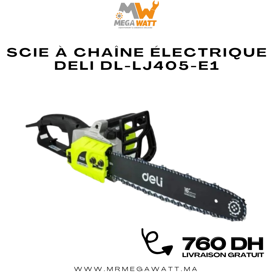 Scie à chaîne électrique Deli DL-LJ405-E1 1600W