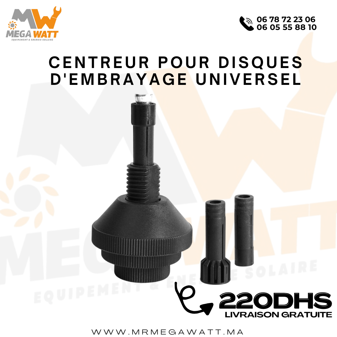 Centreur pour disques d'embrayage Universel 3PCS