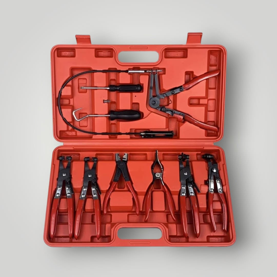 KIT DE PINCES SPECIALES POUR COLLIERS ET TOURNEVIS -10PCS-