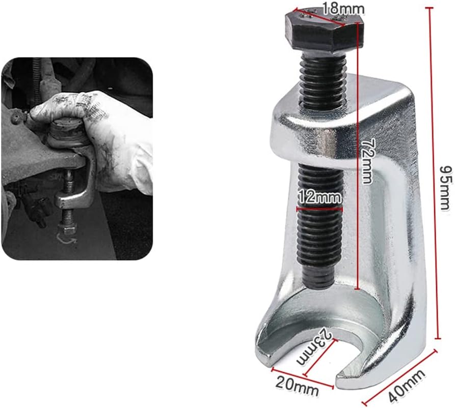 Extracteur de rotule de direction WD003 en acier trempé et forgé