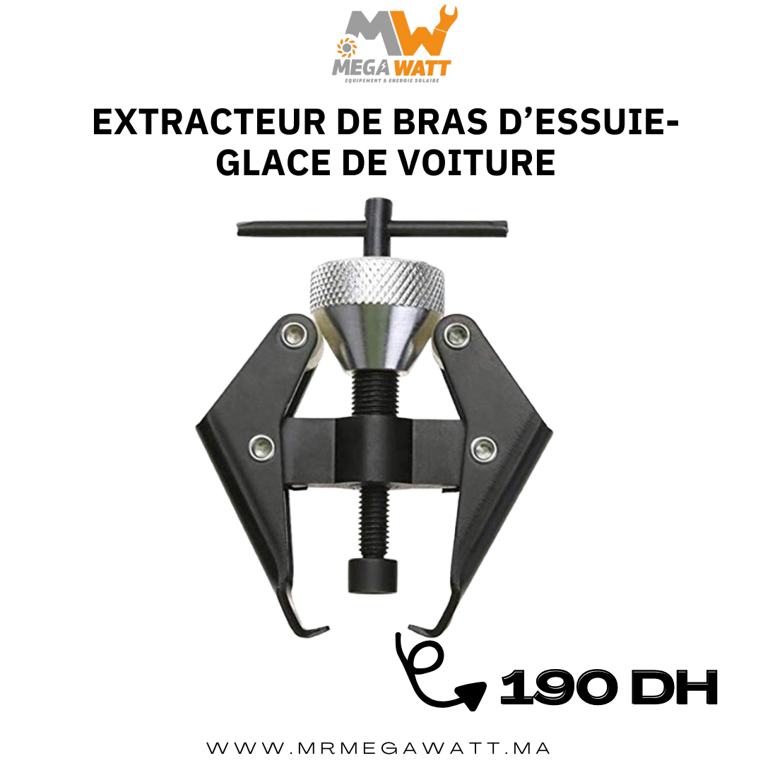 Extracteur de bras d'essuie-glace de pare-brise de voiture