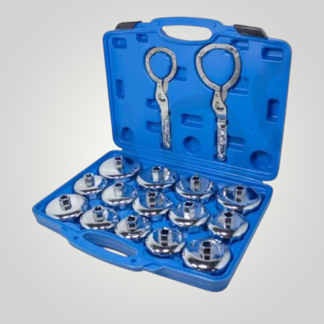 Jeu de clés pour filtre à huile 16 PCS  IGLLE WJS-6020A