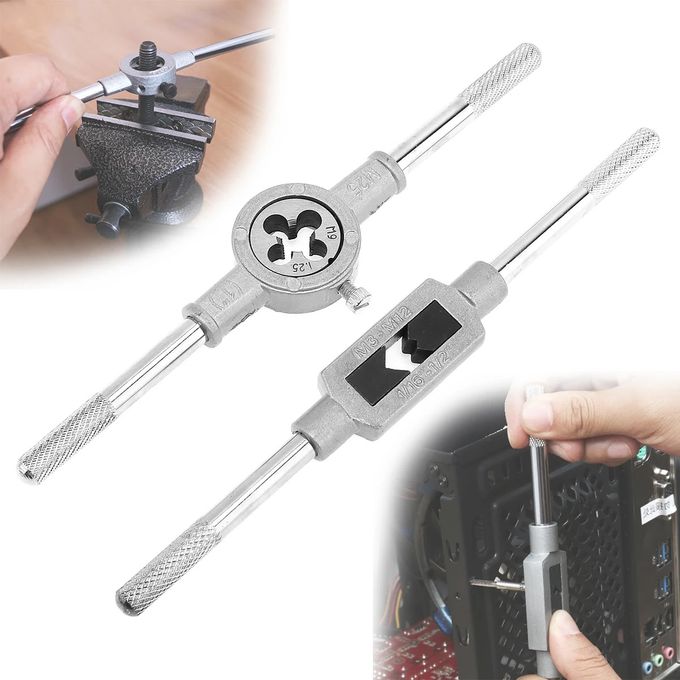 Jeu de tarauds et filières, tarauds à bobine, outils de filetage 40pcs