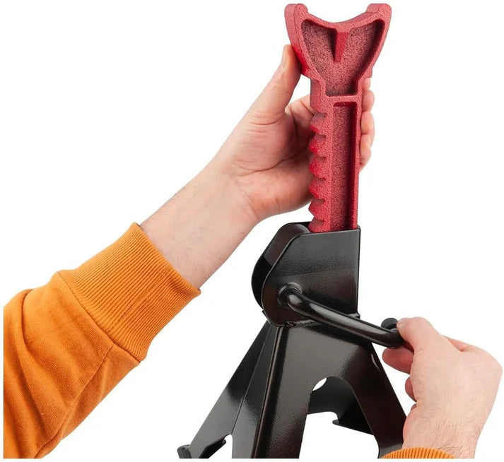 Paire de Chandelles à crémaillère -Crics de levage- 6 Tonnes