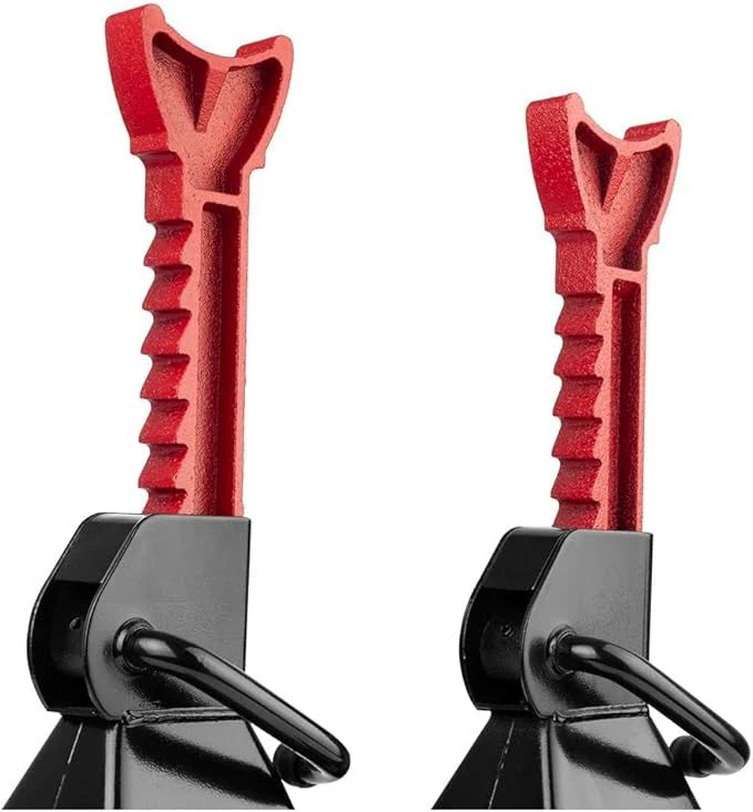 Paire de Chandelles à crémaillère -Crics de levage- 6 Tonnes