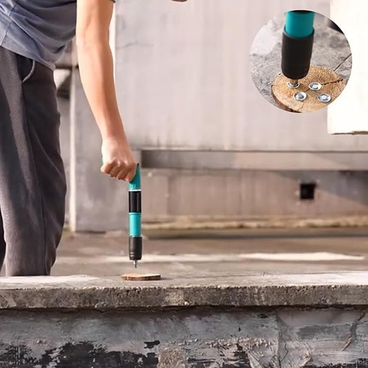 Pistolet à Clous Manuel avec 100 Clous Ronds