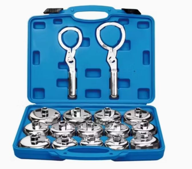 Jeu de clés pour filtre à huile 16 PCS  IGLLE WJS-6020A