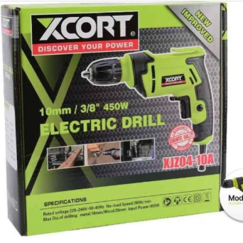 Visseuse et Perceuse à couple électrique 350 W XCORT XJZ08-10A