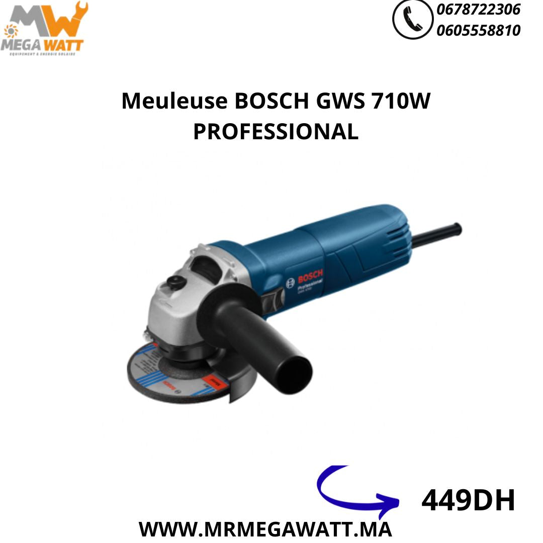 Meuleuse BOSCH GWS 710W PROFESSIONAL