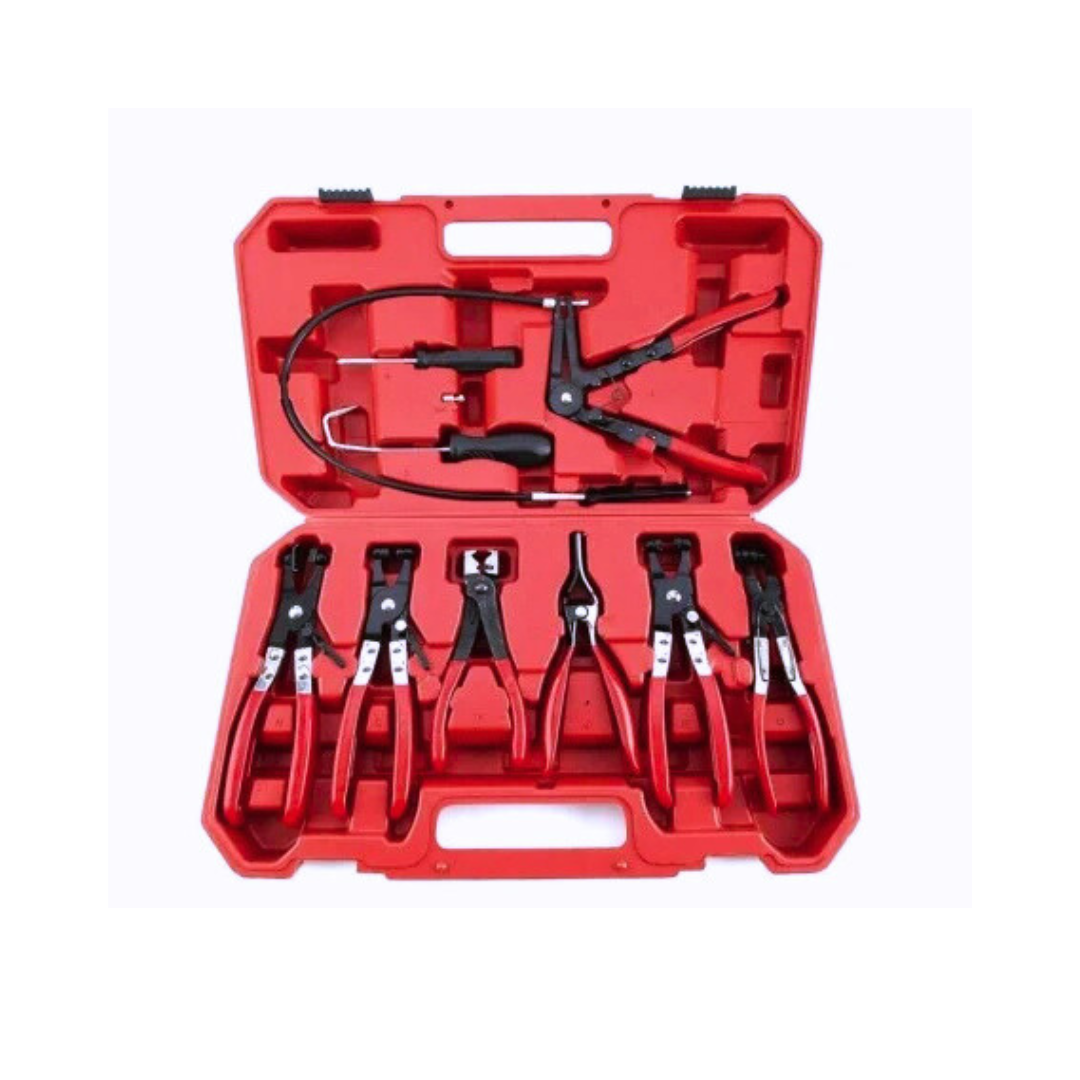 KIT DE PINCES SPECIALES POUR COLLIERS ET TOURNEVIS -10PCS-