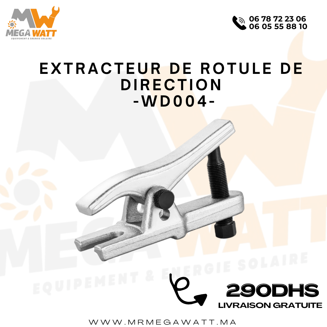 Extracteur de rotule de direction WD004  en acier forgé