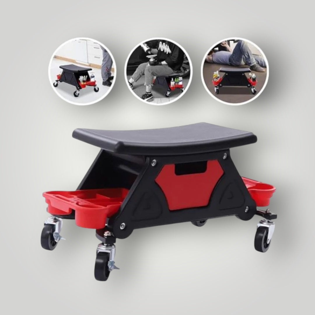 Chaise ergonomique avec espace de rangement intégré