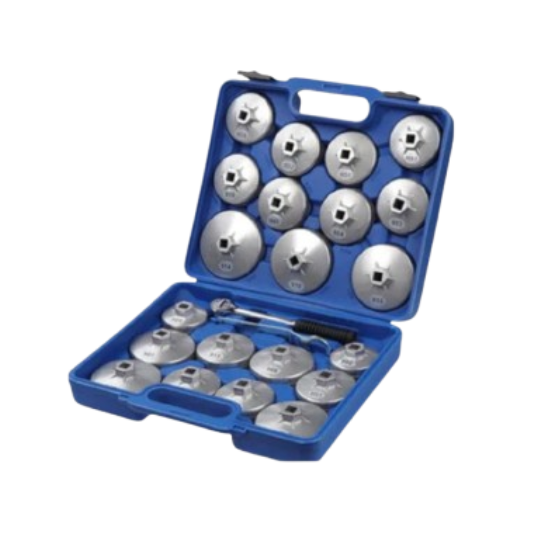 kit de cle coiffe pour filtre à huile 23pcs