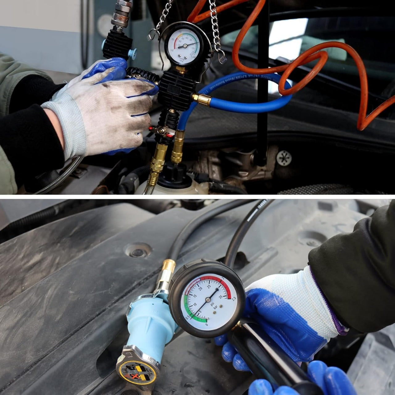 TESTEUR DE PRESSION DE RADIATEUR