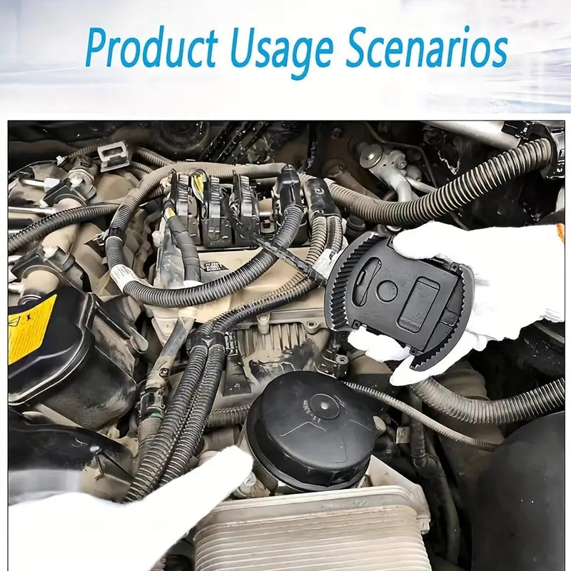 Clé filtre à huile réglable et robuste