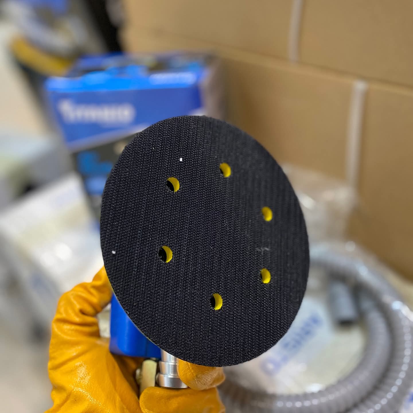 Ponceuse pneumatique orbitale