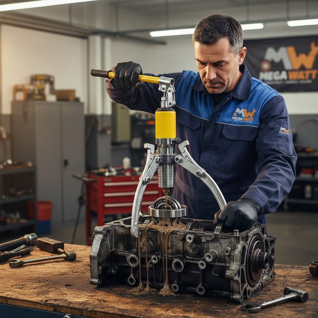 Extracteur de roulement hydraulique 5 Tonnes à 3 mâchoires