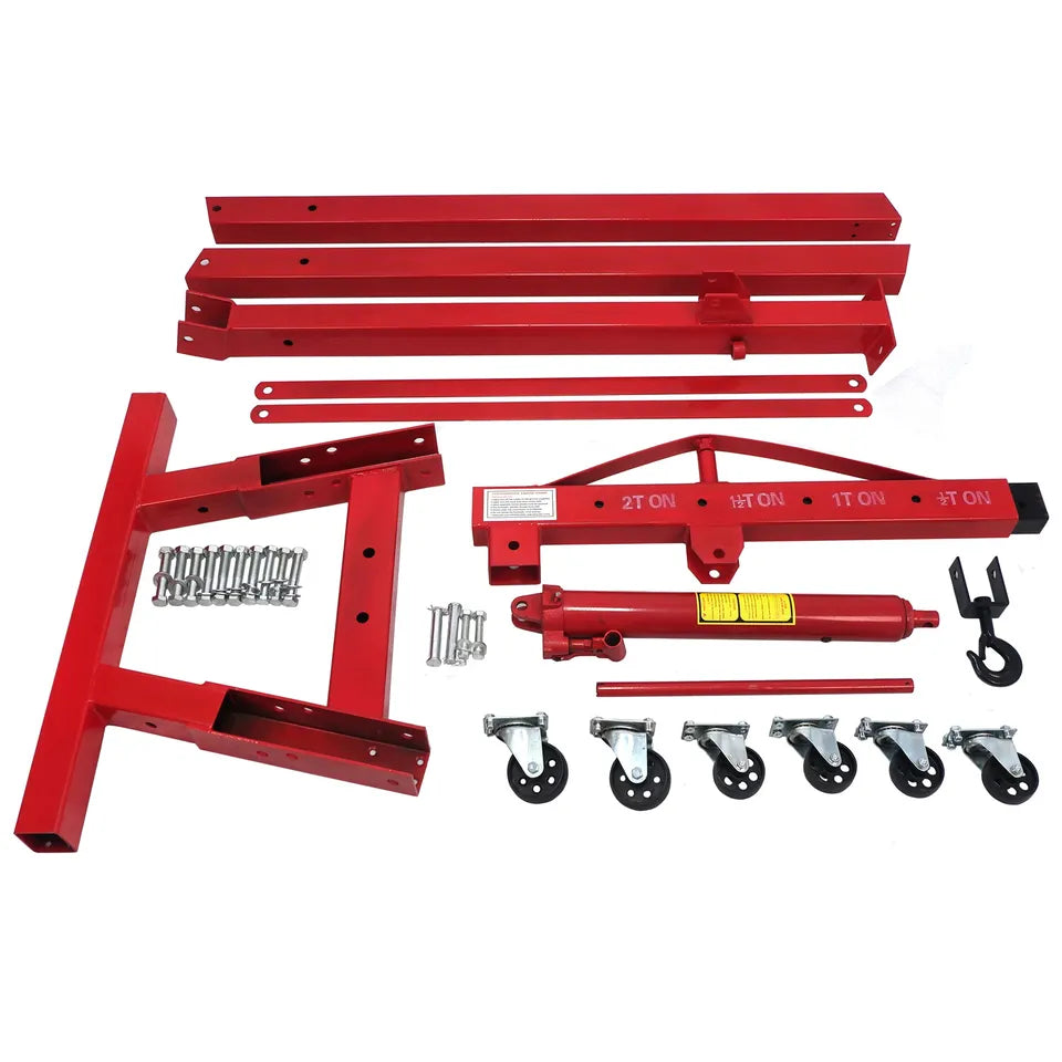 Grue d'atelier motorisée 2 tonnes